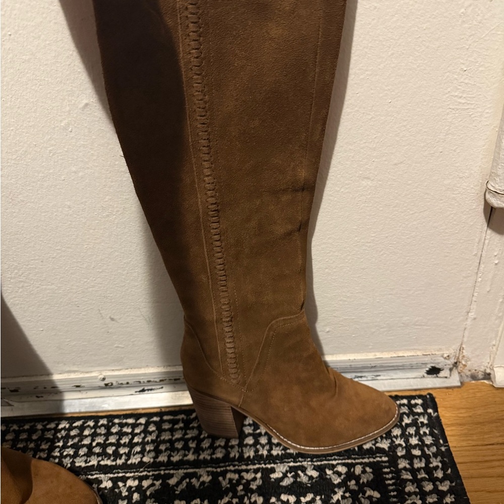 Steve Madden Tan Knee-High Boots